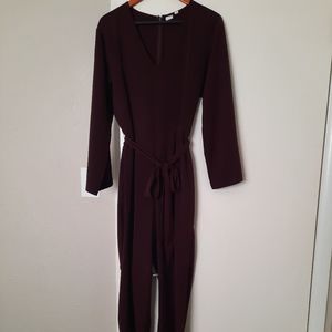 Gap Eggplant Purple Jumpsuit